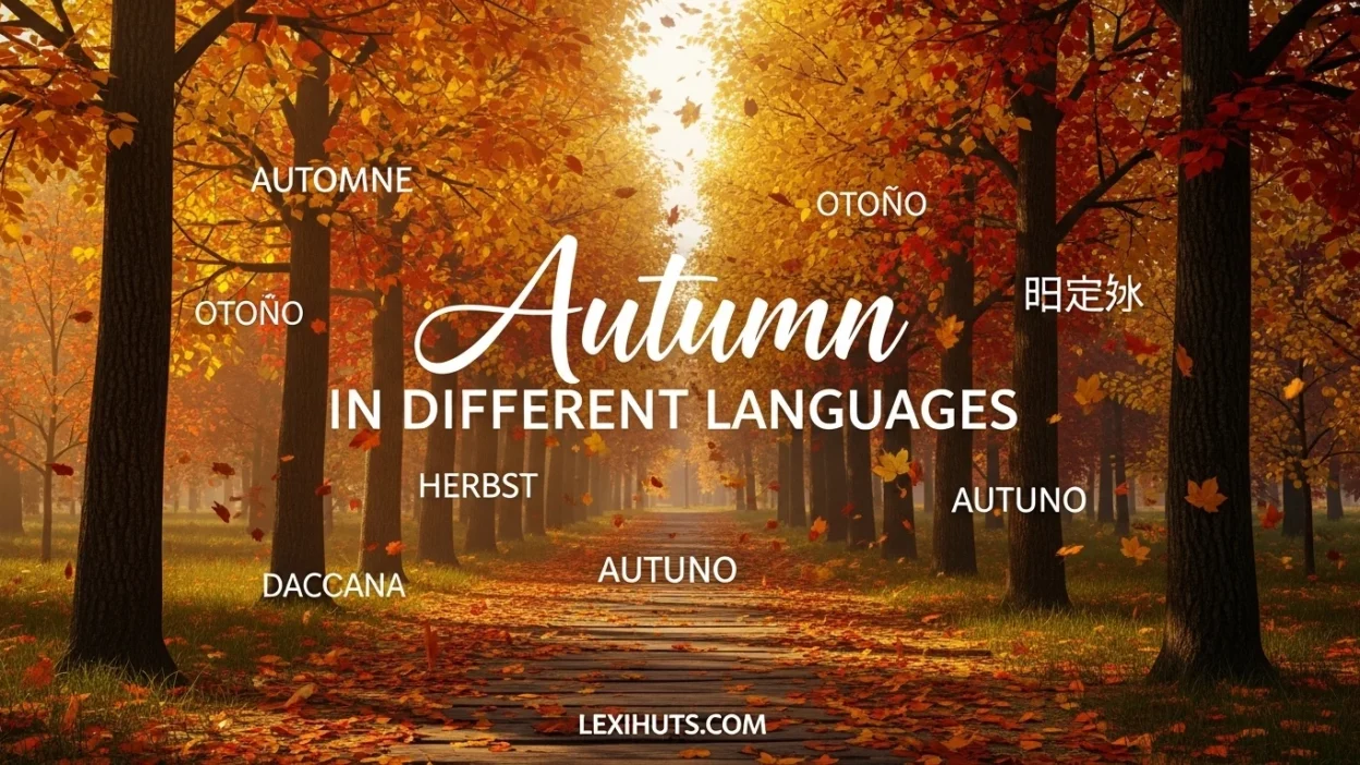 Autumn in Different Languages