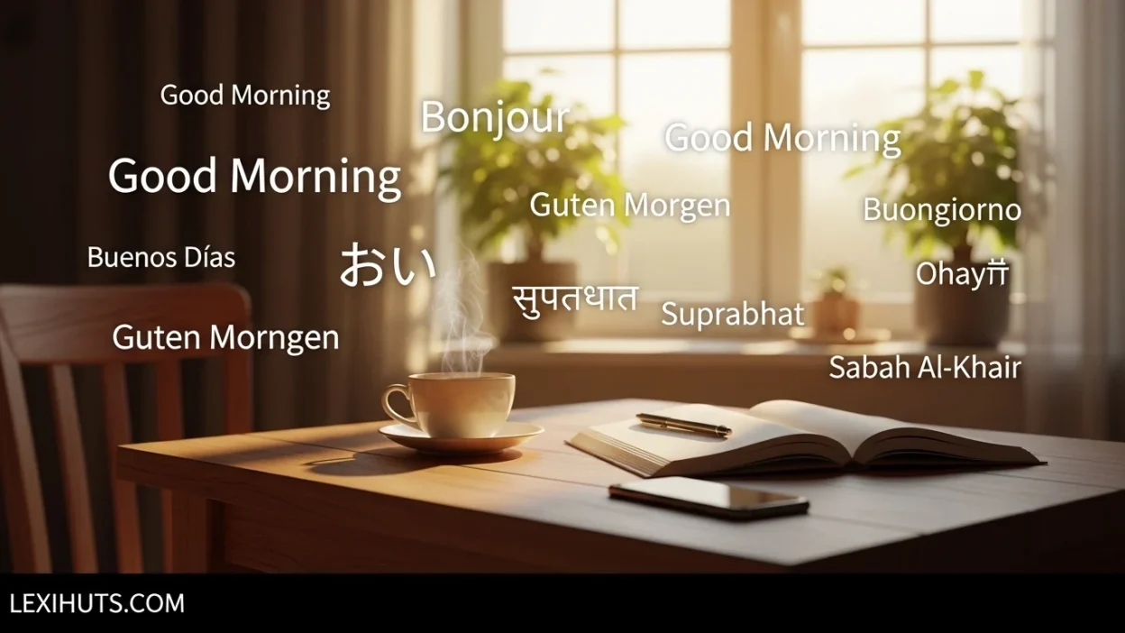 Good Morning in Different Languages