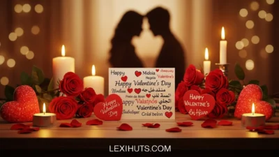 Happy Valentines Day in Different Languages