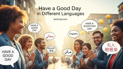 Have a Good Day in Different Languages