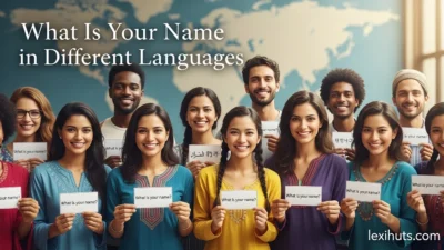 What Is Your Name in Different Languages