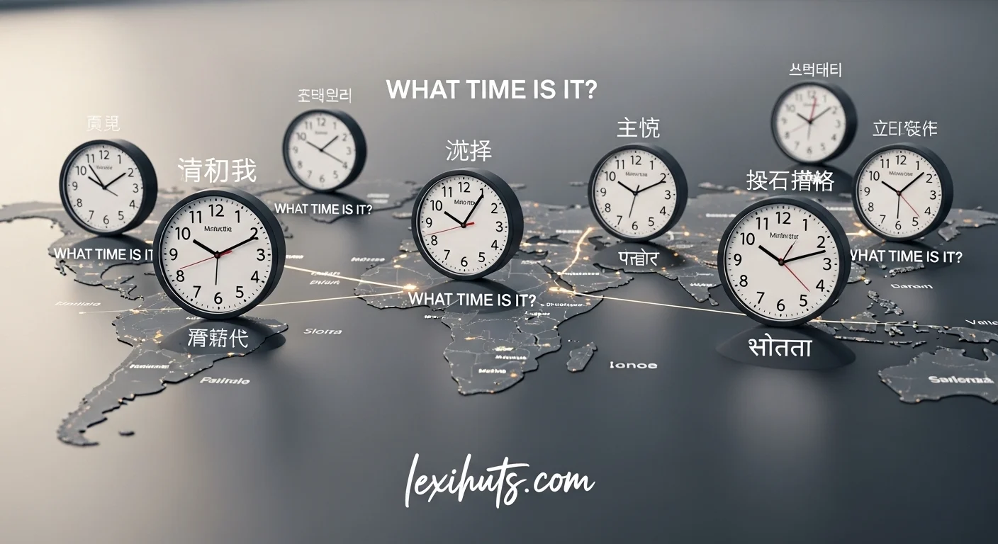 508+ Ways to Ask What Time It Is in Different Languages