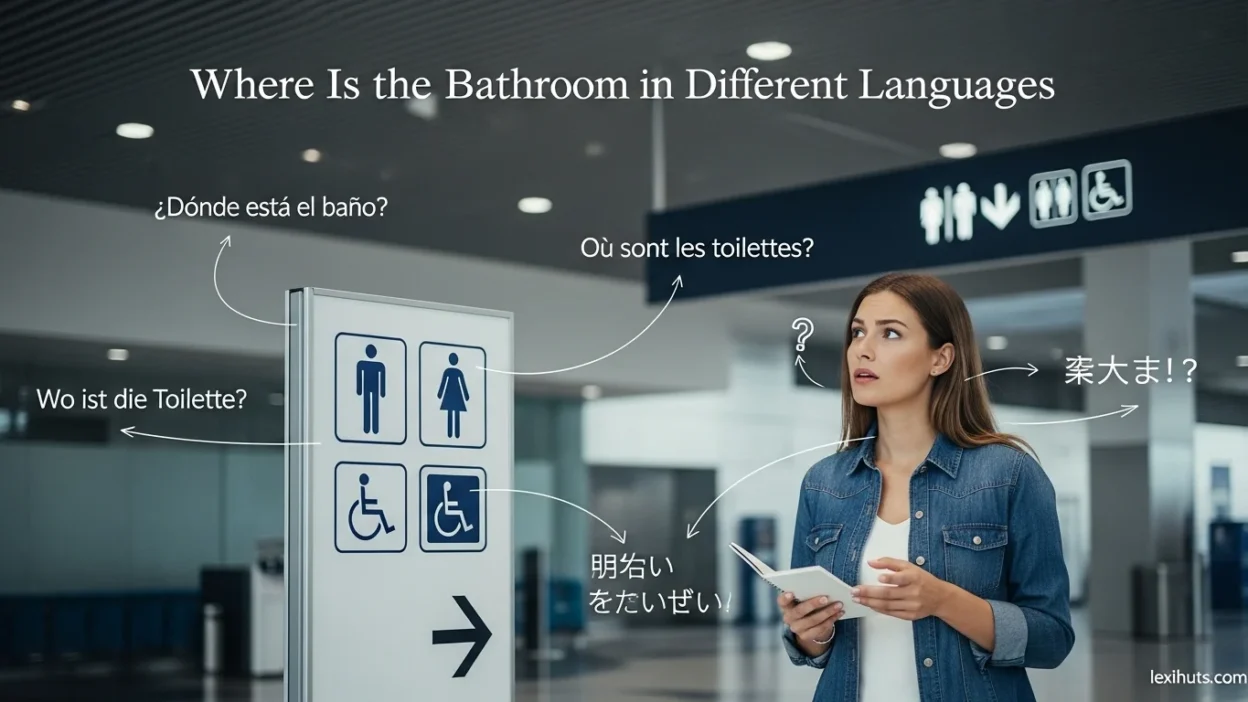 Where Is the Bathroom in Different Languages