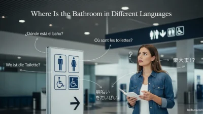 Where Is the Bathroom in Different Languages