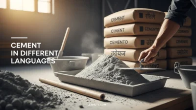 Cement in Different Languages