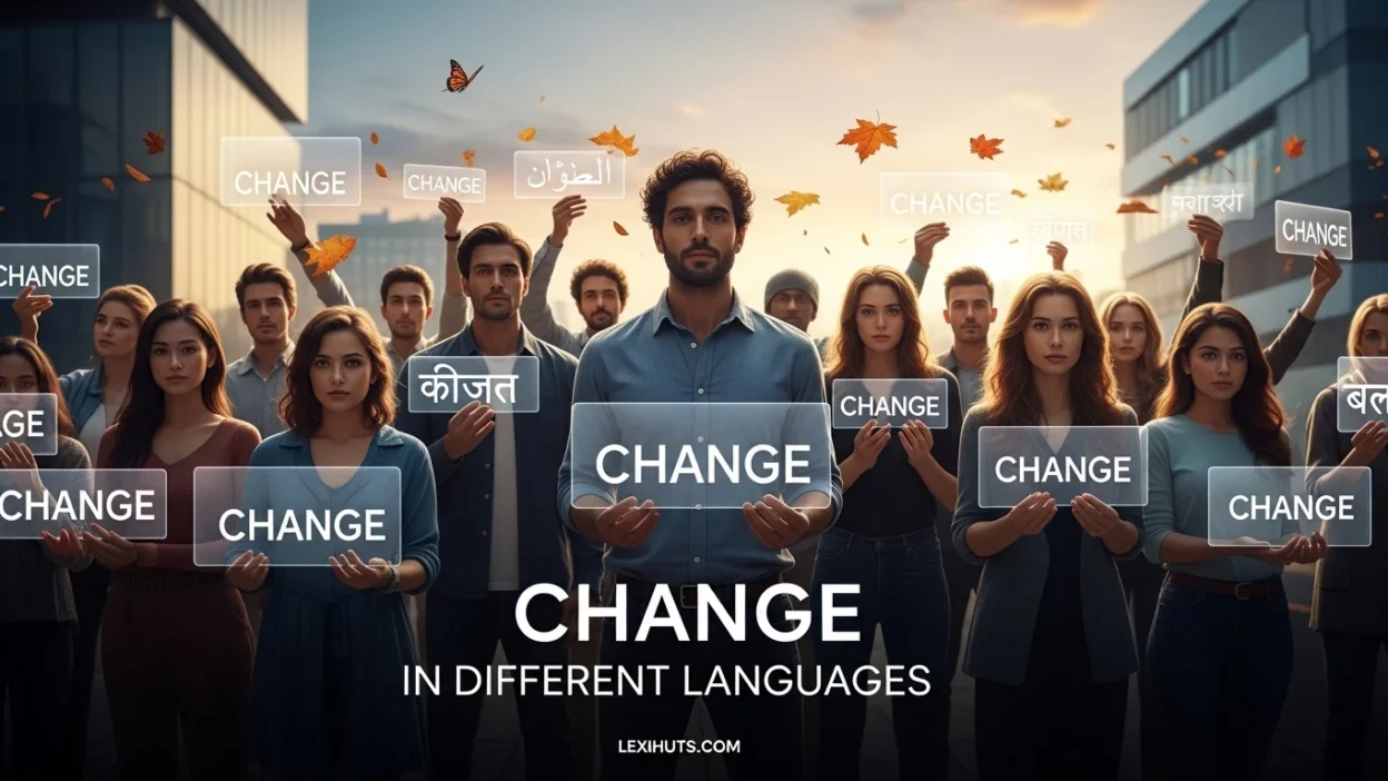 Change in Different Languages