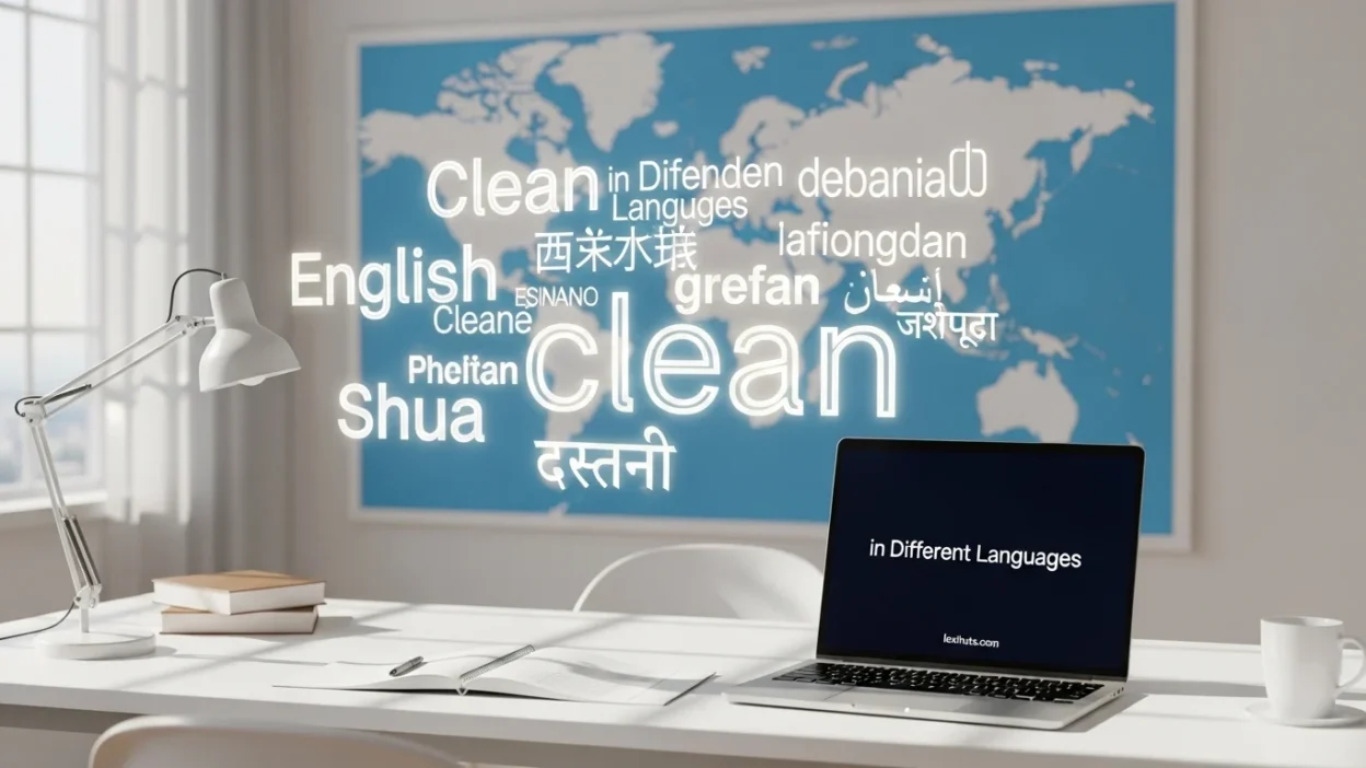 Clean in Different Languages