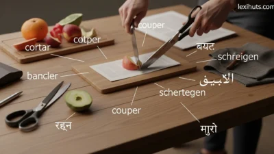 Cut in Different Languages