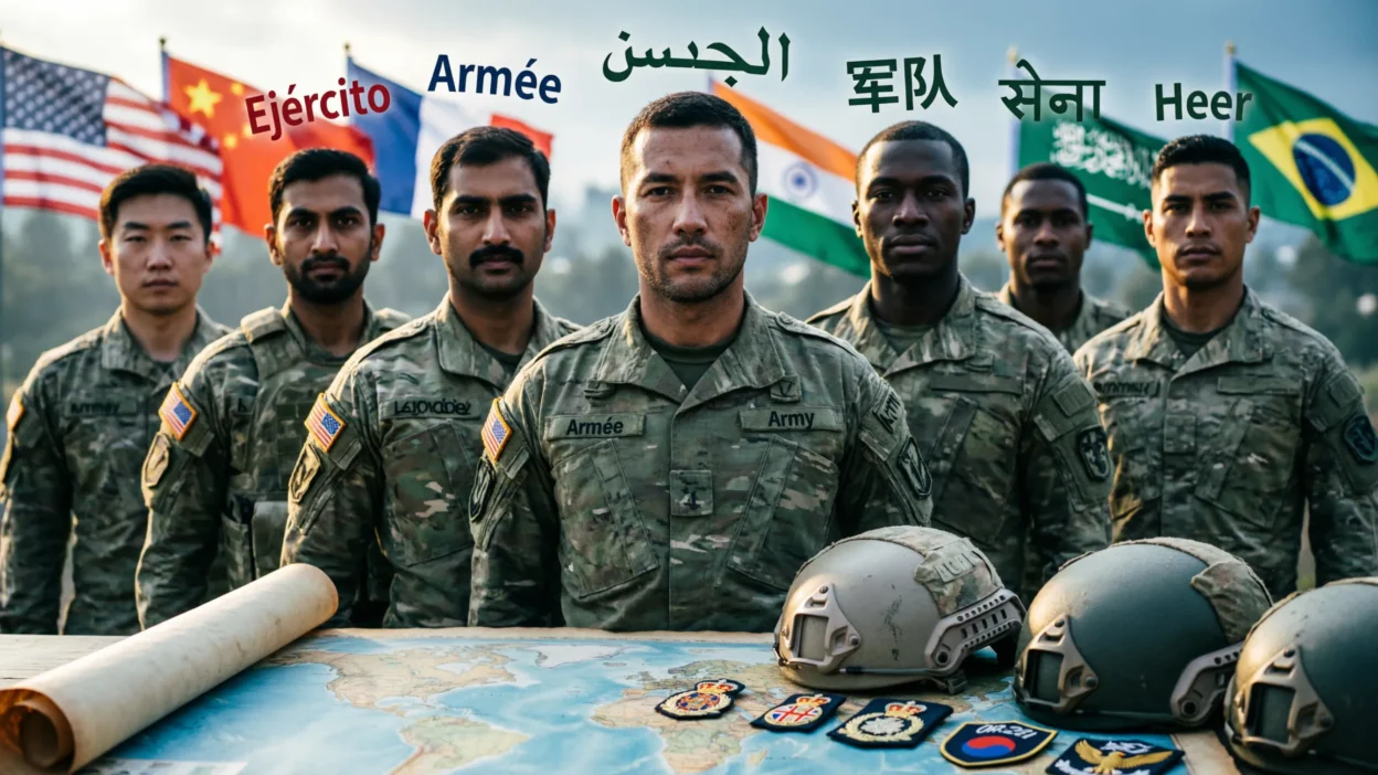 Army in Different Languages