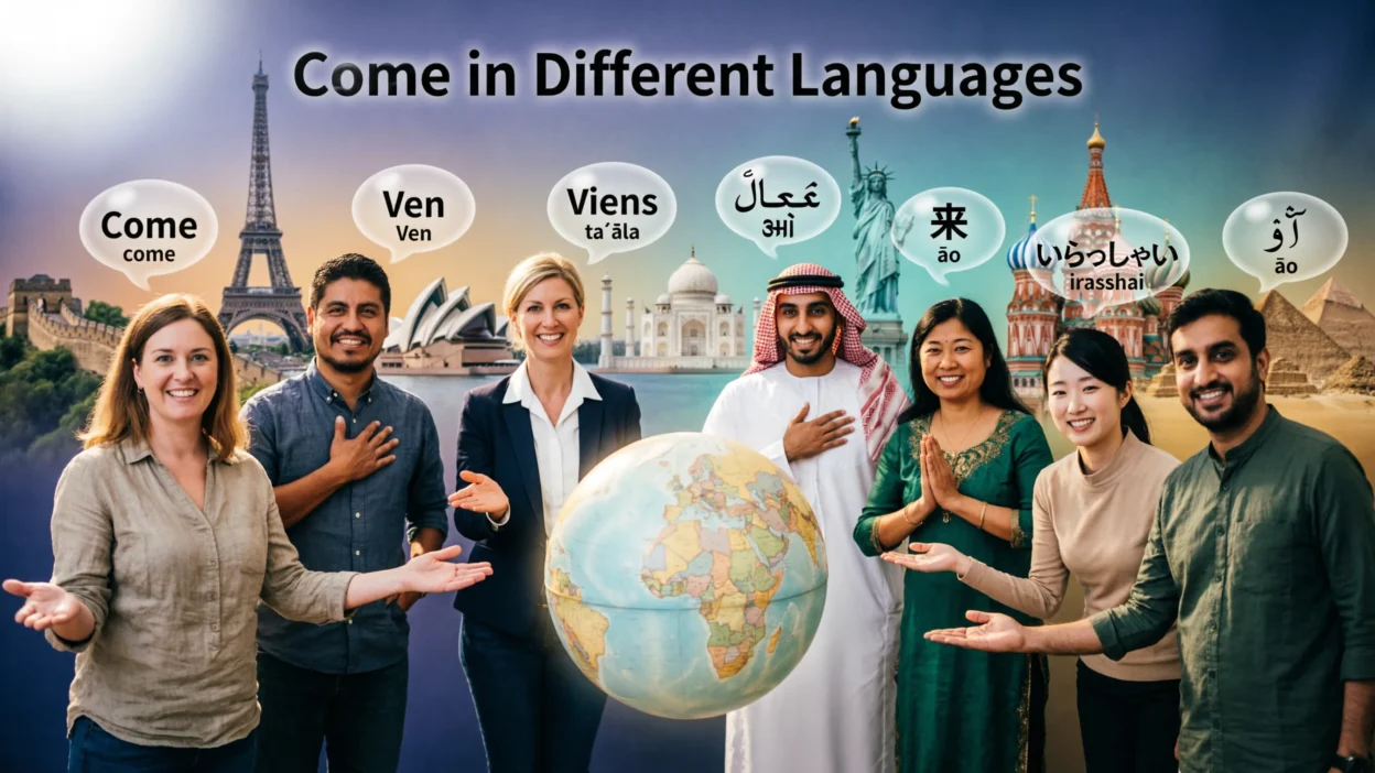 Come in Different Languages