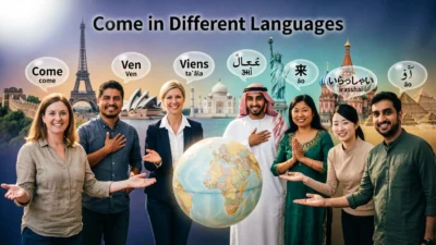 Come in Different Languages