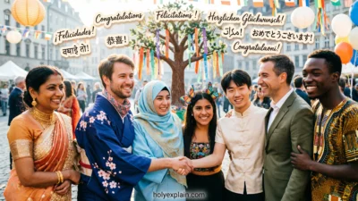 Congratulations in Different Languages