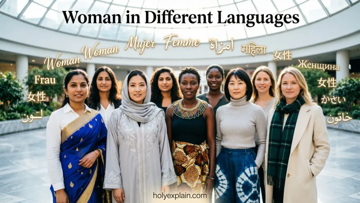 Woman in Different Languages