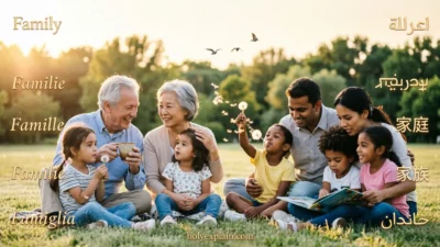 Family in Different Languages