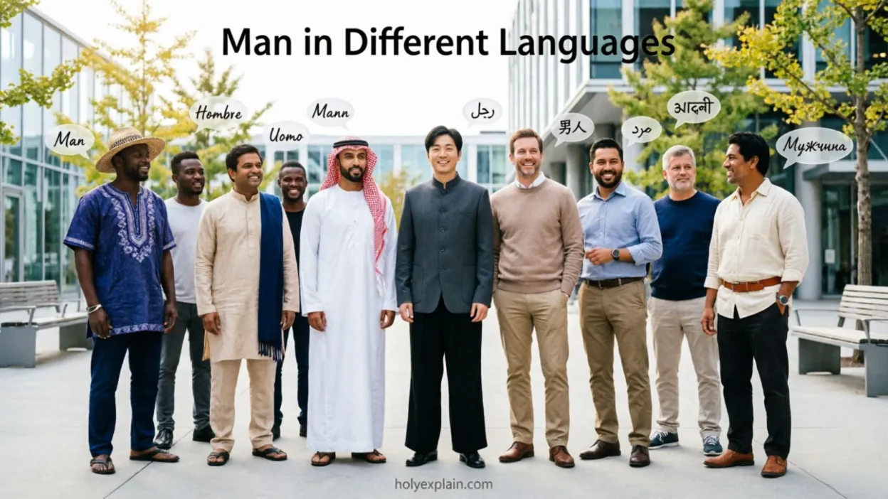 Man in Different Languages