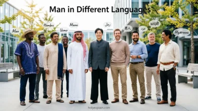 Man in Different Languages