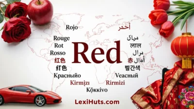 Red in Different Languages