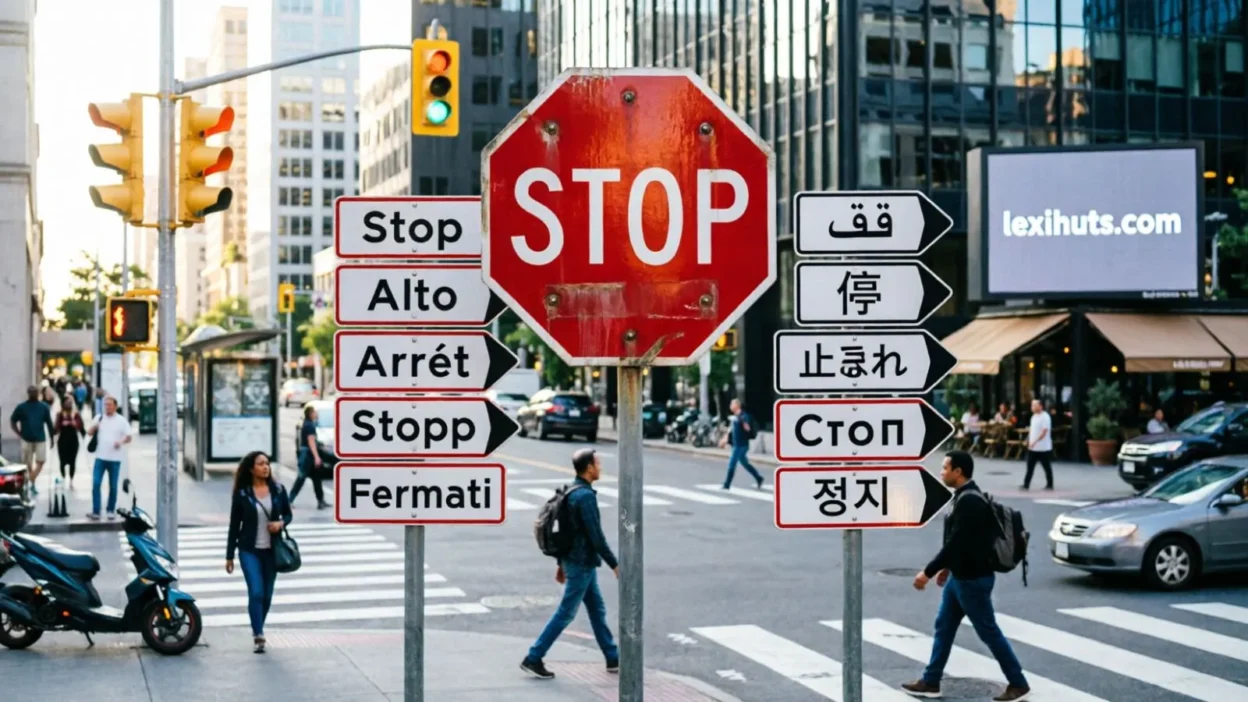 Stop in Different Languages