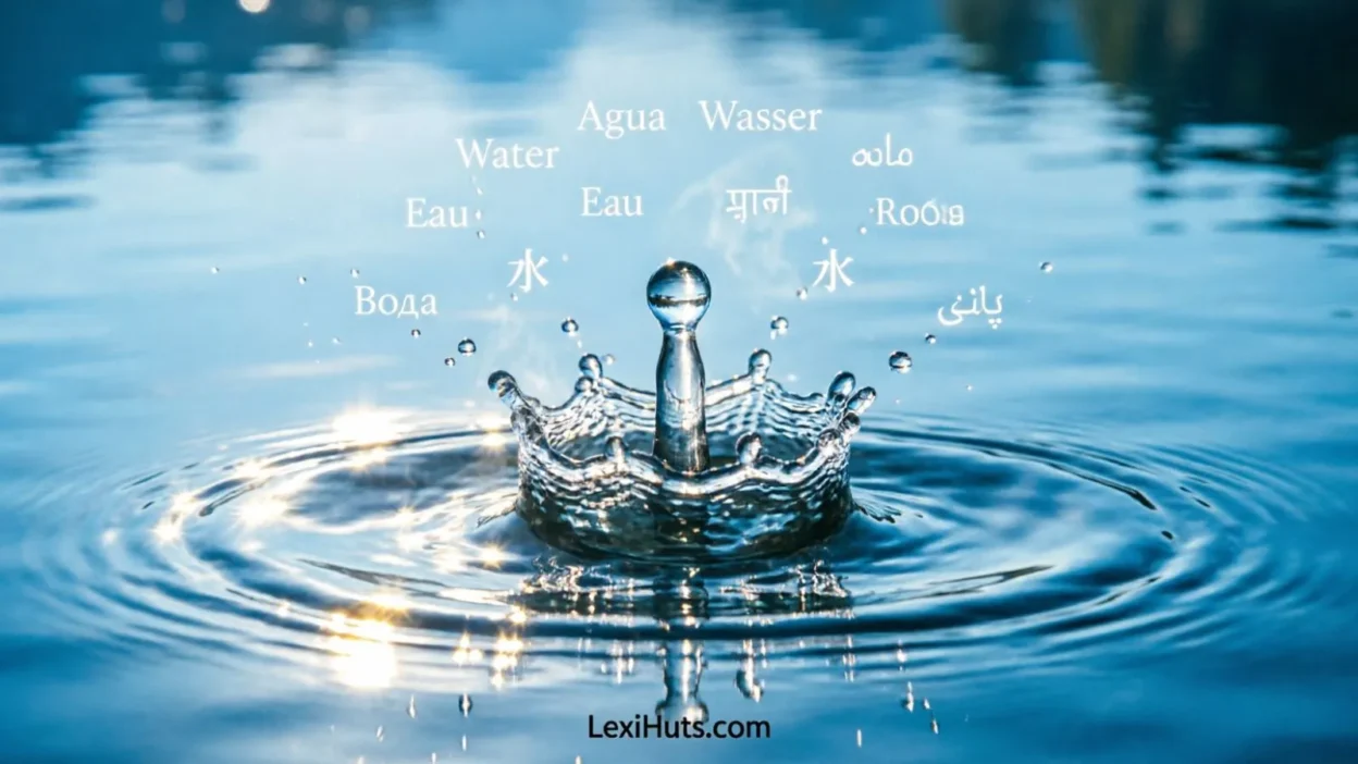 Water in Different Languages