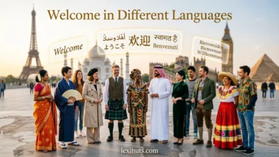 Welcome in Different Languages